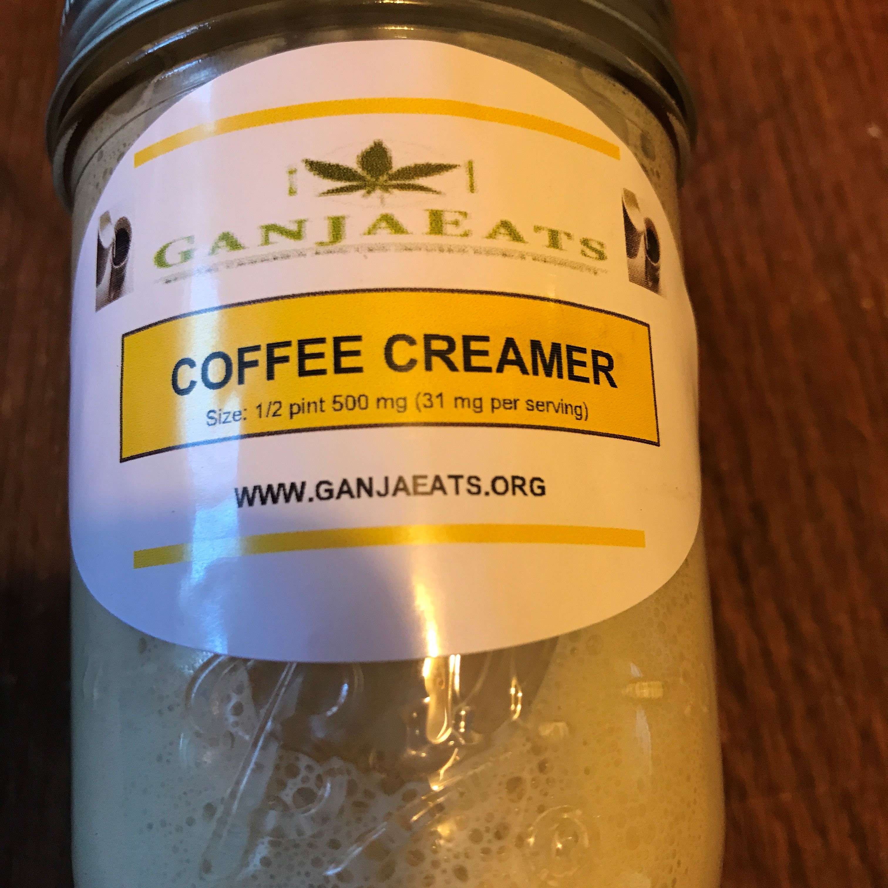 GanjaEats Coffee Creamer Non Dairy Leafly